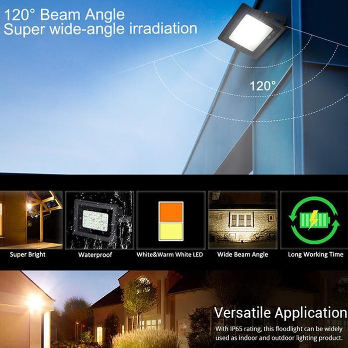 Probest Golden Lampu Led Sorot Lampu Tembak Led Ip66 Sni Waterproof 500W 500Watt 500 W 500 Watt Lamp
