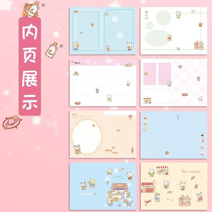

Diskon!! Journal Cute A5 Magnetic Notebook Diary Agenda Planner Jurnal Buku Note Hardcover