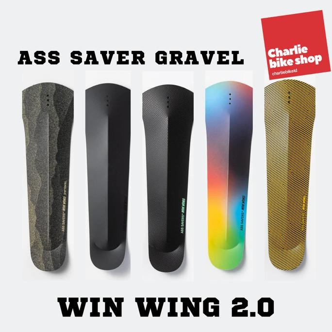ASS SAVER Rear Mudguard Win Wing 2.0 for Gravel - Spakbor Sepeda
