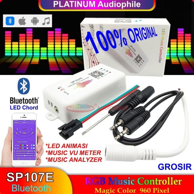 SP107E Music Bluetooth RGB Controller SP107E LED WS2812, SK6812