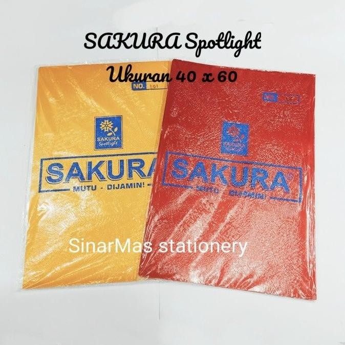 NEW Kertas Cover Jilid Foil Sakura / Kertas Spotlight foil & laminating