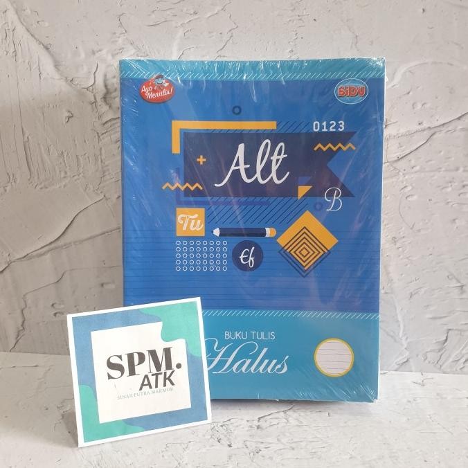 

New!! (10 Pcs) Buku Garis 3 / Halus Sidu