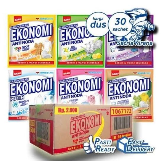 Ekonomi Sabun Cream 1 Dus Karton Colek E 500 2000 Piring