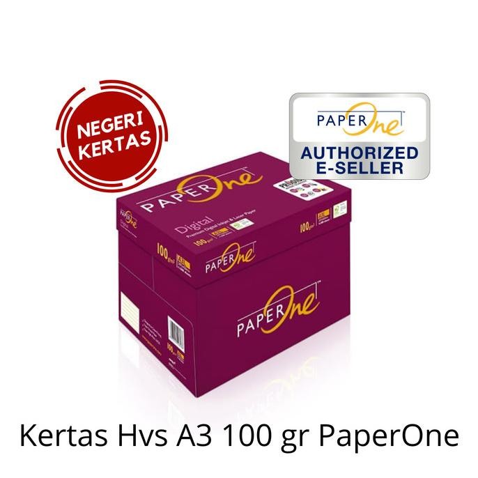 

NEW Kertas HVS A3 100 gr Paperone