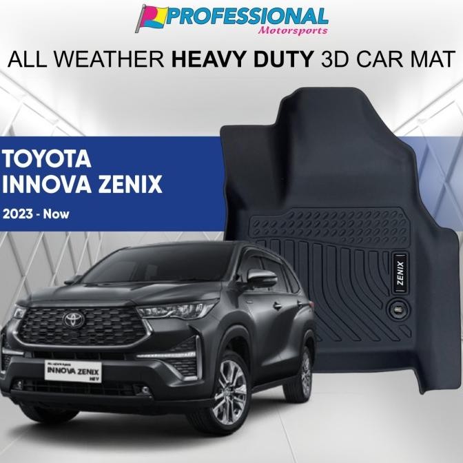 TERBARU - Carpet Karpet V2 3D All Weather T. Innova Zenix