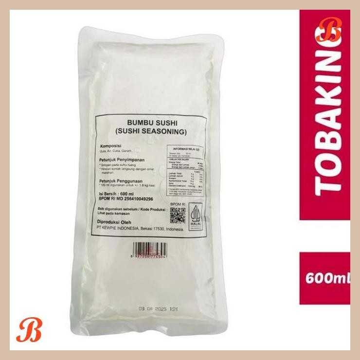 

| RMP | KEWPIE SUSHI SEASONING 600 ML CUKA SUSHI VINEGAR HALAL