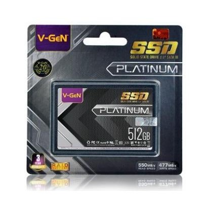 SSD V-Gen Vgen Platinum 512GB SATA III/Original v-gen