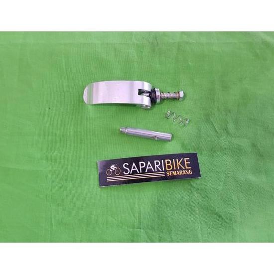 jy-6 Termurah .. QR Frame Seli Sepeda Lipat Folding Bike Quick Release Alloy Alumunium Mur Tekuk Pen