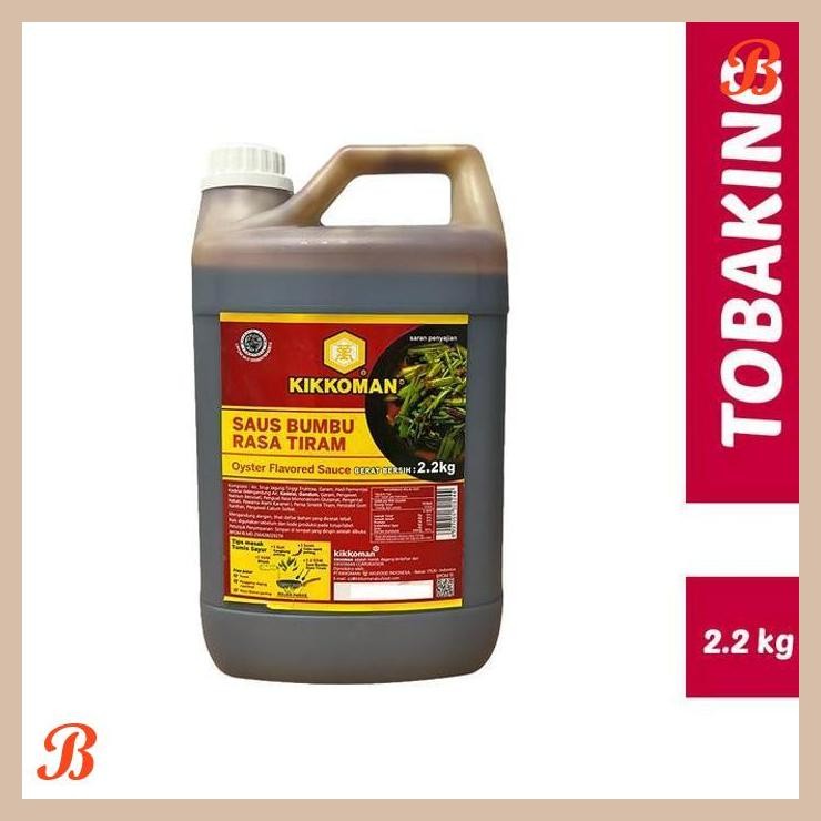 

| RMP | KIKKOMAN SAUS TIRAM JERIGEN 2.2 KG OYSTER SAUCE