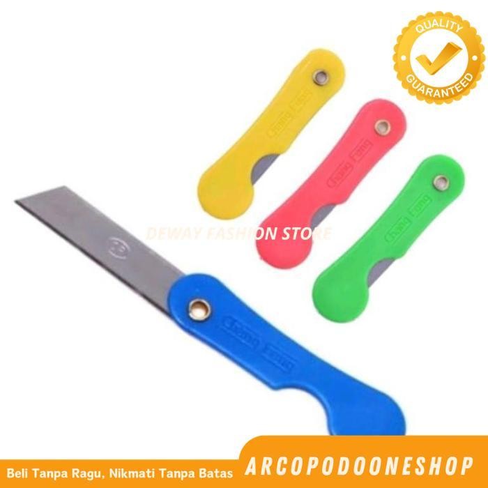 

SILET CUTTER LIPAT / CUTTER KECIL LIPAT / CUTER WARNA MINI BEST PRODUK !!