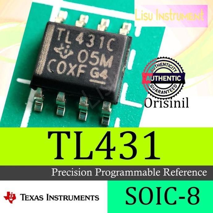 Terbaru TL431C TL431 Precision Programmable Reference SOIC-8 Texas Instrument lisu992 Diminati Bange