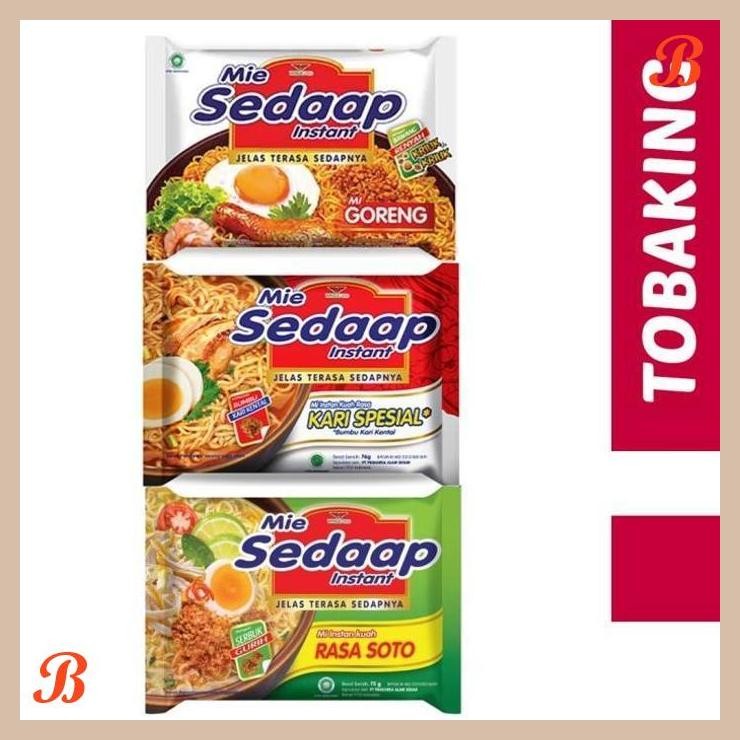 

| RMP | MIE SEDAP GORENG SOTO KARI MIE SEDAAP INSTAN