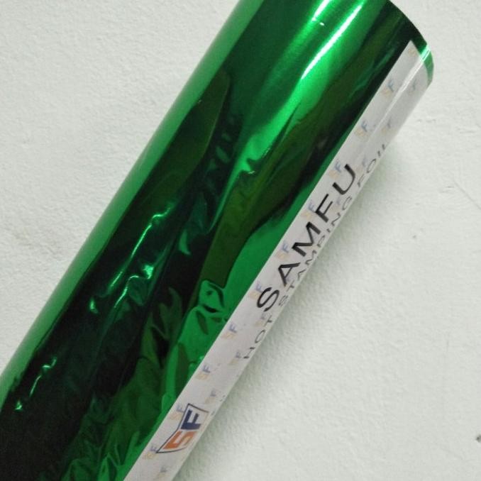 READY STOCK HOT STAMPING FOIL HIJAU TUA 142 