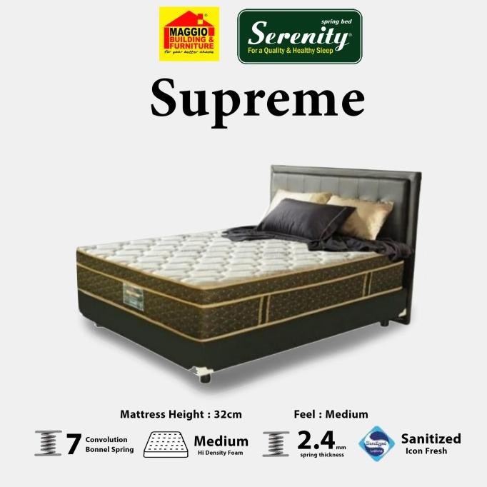 Grosir Kasur Springbed - Matras Kasur Elite Serenity Supreme - Serenity