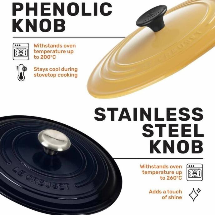 Murah Panci Wajan Le Creuset 24 Cm / 4.2L Dutch Oven Signature Ori Perancis