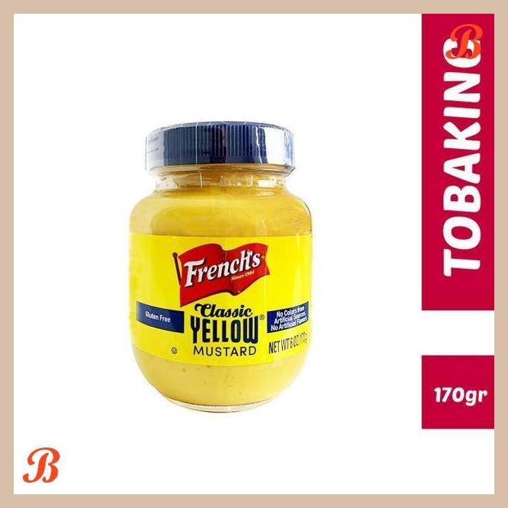 

| RMP | FRENCHS YELLOW MUSTARD 170 GR AMERICAN CLASSIC GLUTEN FREE