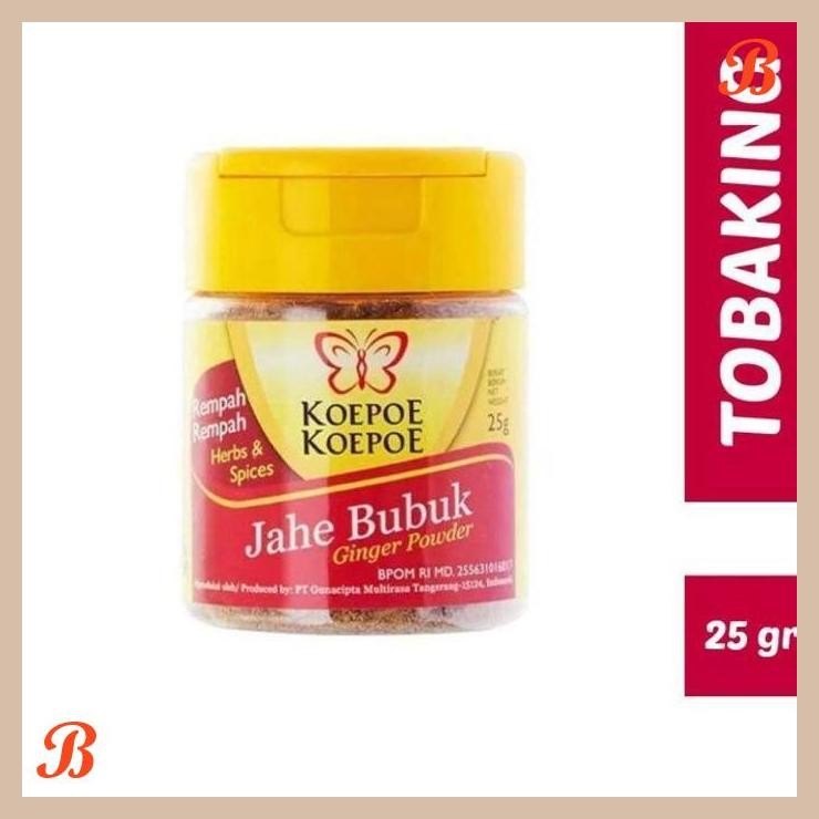 

| RMP | KOEPOE JAHE BUBUK 25GR GINGER POWDER KUPU