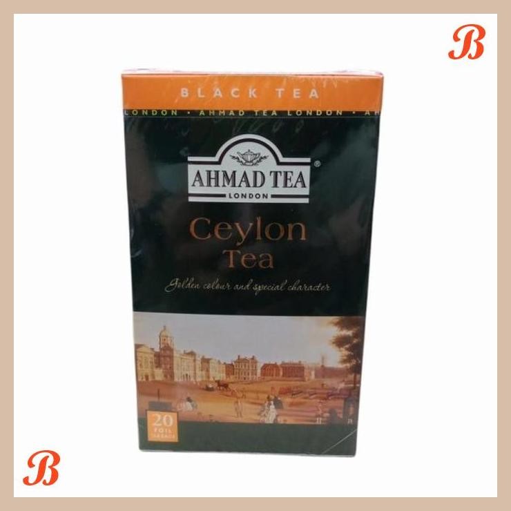 

| RMP | AHMAD TEA CEYLON TEA 20 TEA BAGS 40 GR