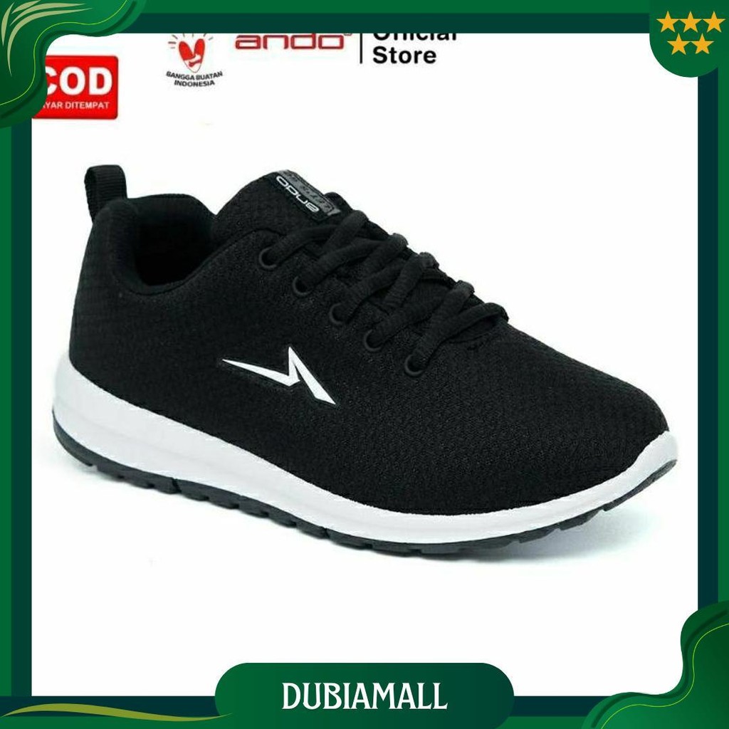 Sepatu Anak Sekolah Ando , Sepatu Ando Original  Ando Nitta, Ando Saga, Sepatu Tali Ori