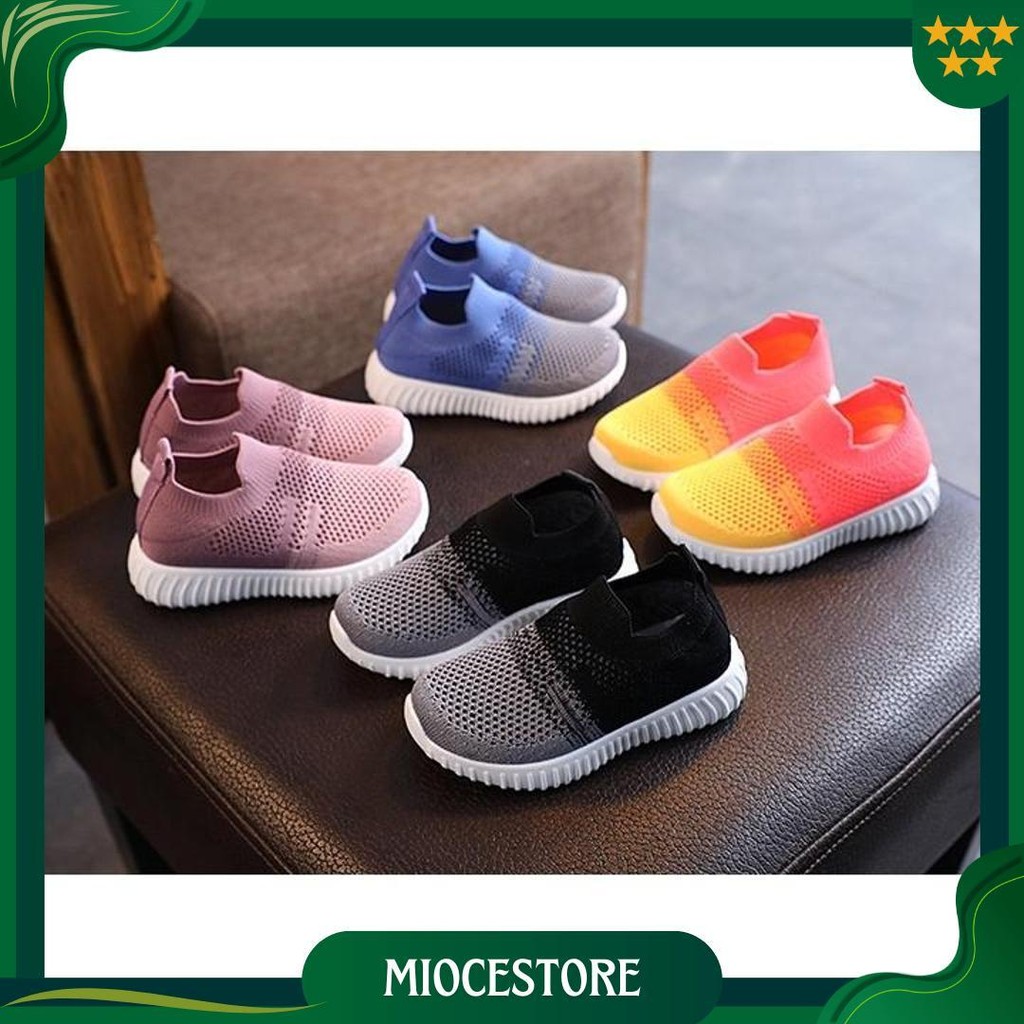 Lvrkids  Size 27-36 Sepatu Rajut Anak-Anak  Sepatu Slip On Anak-Anak Lv0482 Ori