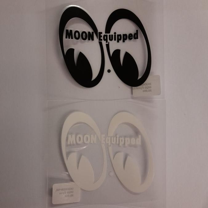 

MOON EQUIPPED EYE SHAPE DIE CUT STICKER [MQD029] PROMO