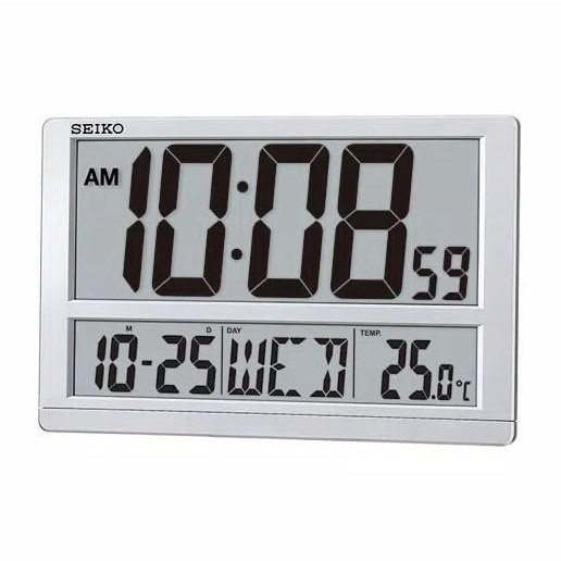 

Jam Dinding Meja Seiko QHL080s Digital Original Kalender Suhu QHL080 LFS