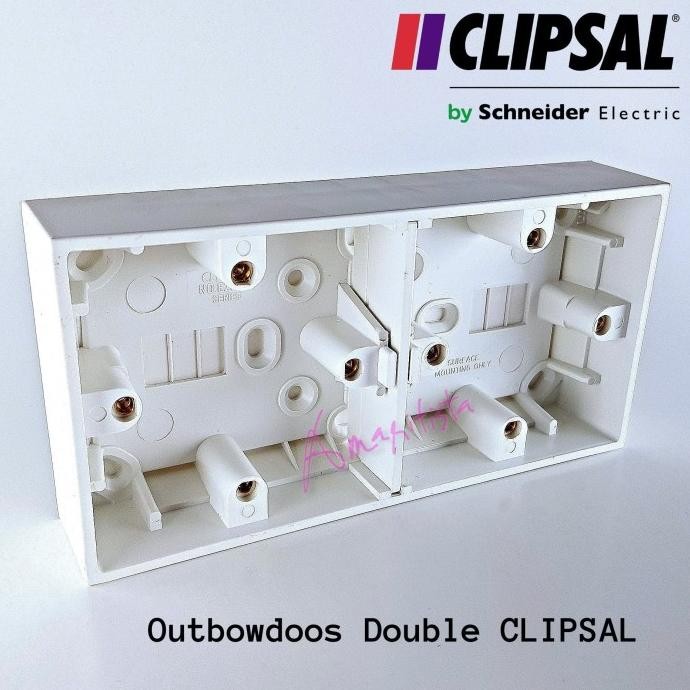 OB DUS OUTBOW DUS / OUTBOW DOOS DOUBLE Kotak SCHNEIDER CLIPSAL CLASSIC
