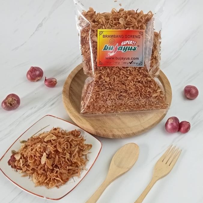 

Kualitas terbaik] Brambang Goreng Bu Jayus 250Gr