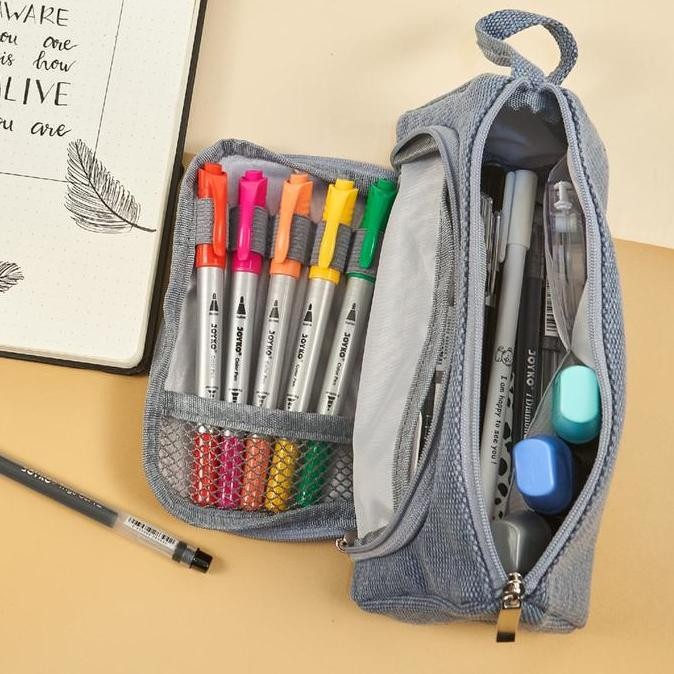 

Diskon!! Joyko Pencil Case / Kotak Tempat Pensil Alat Tulis Rapi Pc-5003