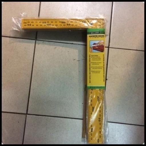 

Penggaris Siku 30X20 Cm Siku Tukang Sellery Usa Kualitas Bagus