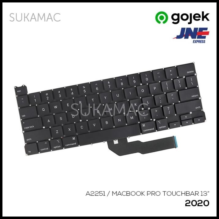 Keyboard Macbook Pro Touchbar 13 A2251 2020