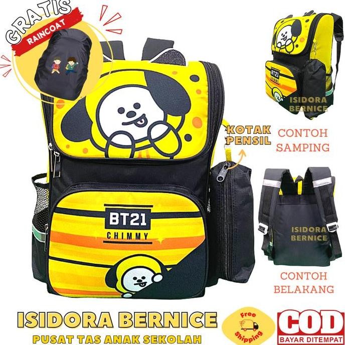 Sale Tas Sekolah Anak Perempuan Sd Chimmy Bt21 Rj Koya Import
