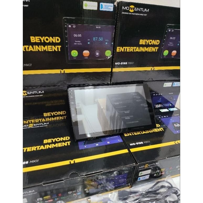 HEAD UNIT ANDROID MOMENTUM 9" MO-9166 MKII 2/32GB VOICE COMMAND
