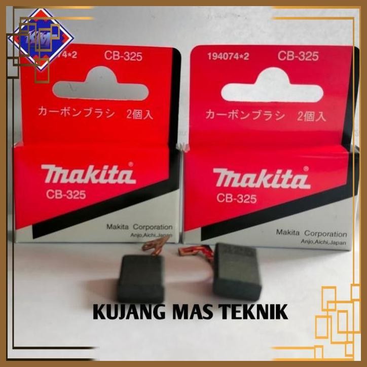 [KMT] CARBON BRUSH CB-325 MESIN GERINDA MAKITA 4" 9553B CB 325 ORIGINAL