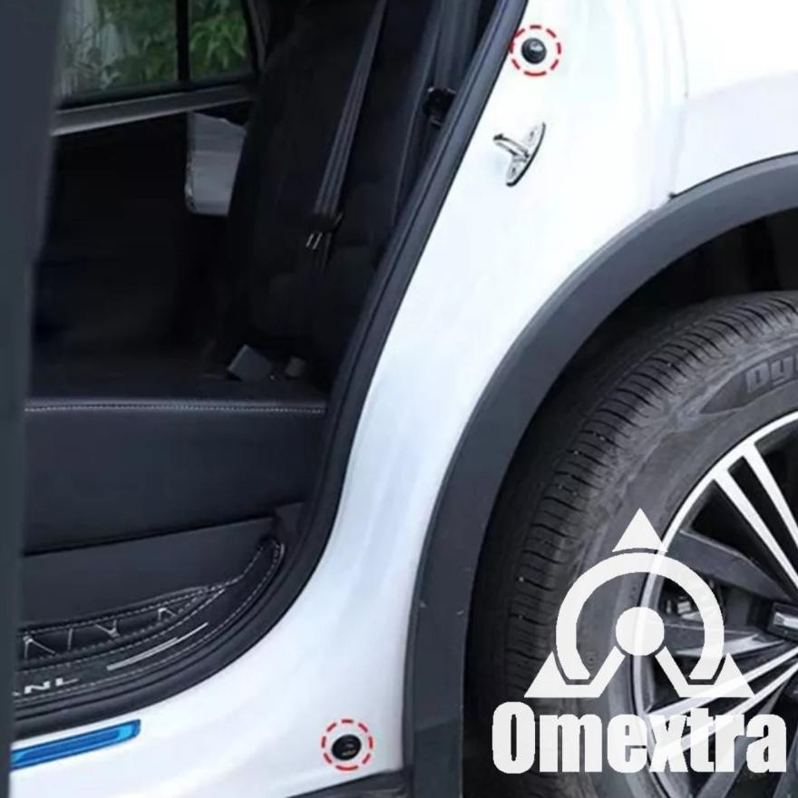 6Pcs Anti Shock Pad Omextra Peredam Getar Pintu Mobil Peredam Getaran