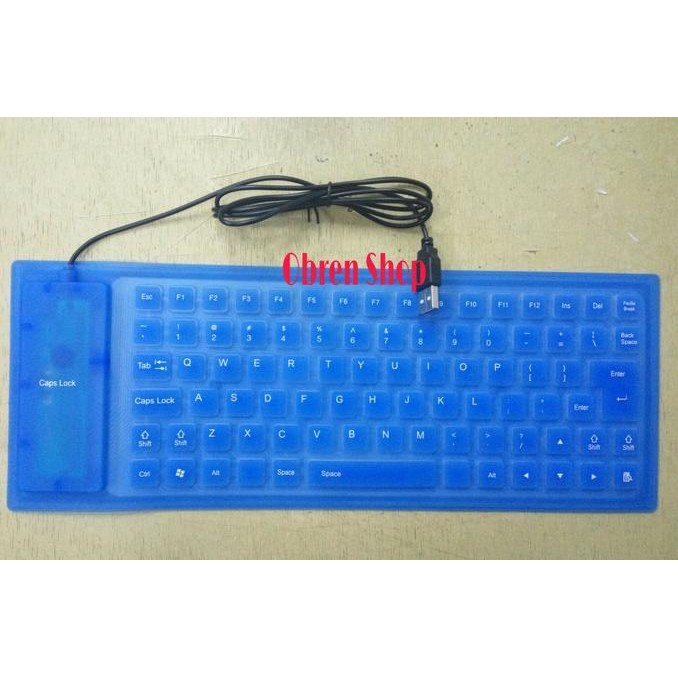 Keyboard Mini Flexible Usb / Keyboard Karet Usb
