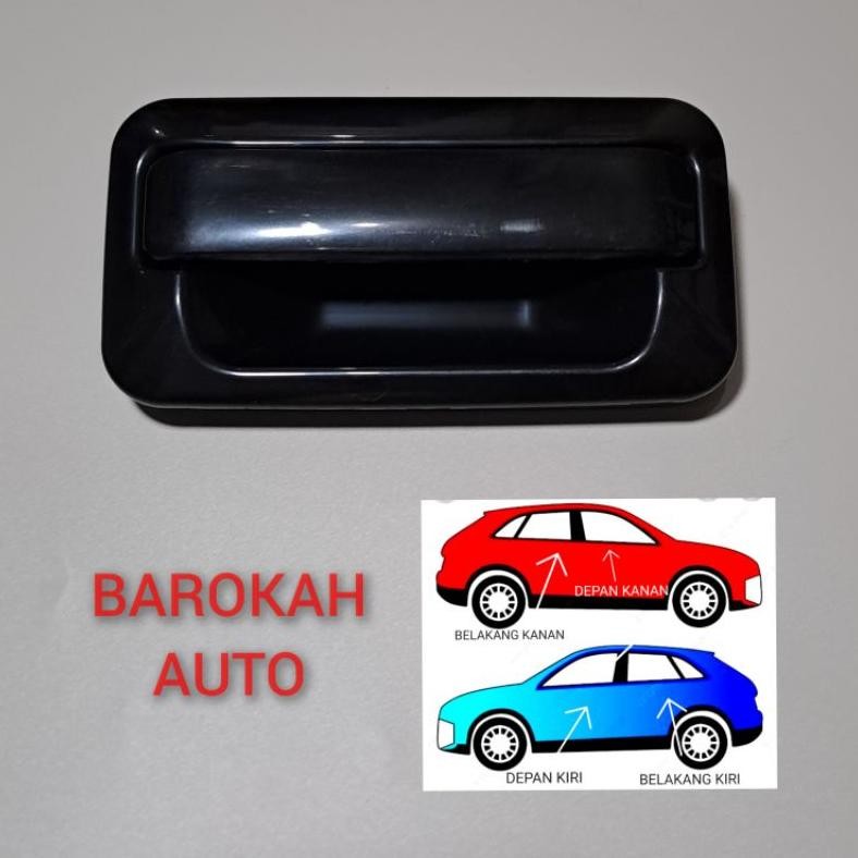 Bukaan Handle Pintu Luar Hitam Mobil Kuda