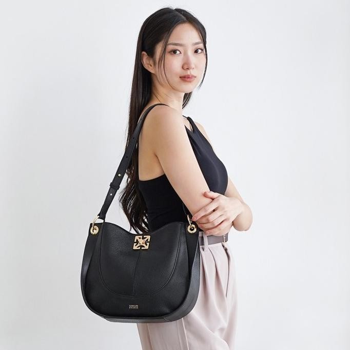 Murah Gobelini Lecco Shoulder Bag -Black