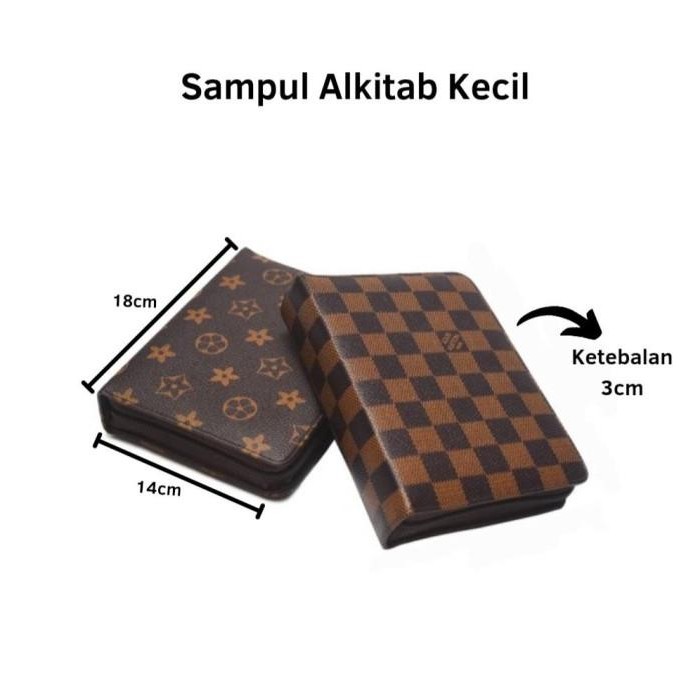 

Promo Sampul Alkitab Kecil - Tas Cover Alkitab Motif Kotak dan Bunga COD