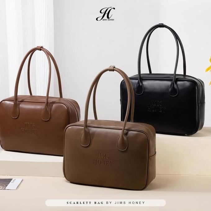 Grosir Jims Honey - Scarlet Bag - Tas Shoulder Wanita Korean Bags Kulit Karakter