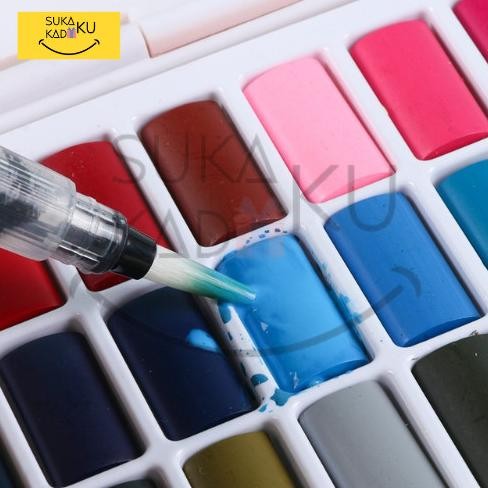 

GIORGIONE Professional Air 36 Warna Solid Watercolor Paint Set Macaron Box