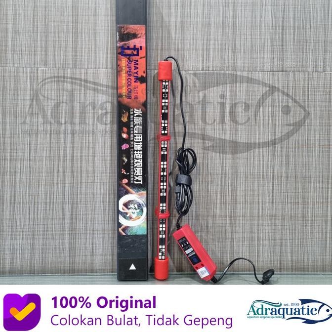 Sale Mayin Led View 52 Cm 15W Lampu Tanning Arwana Aquarium Aquascape Celup