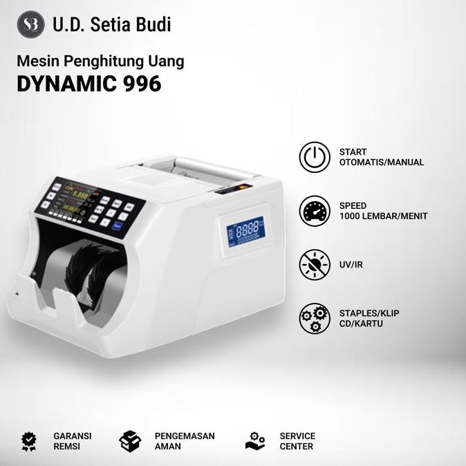 

Mesin Hitung Uang Prime Dynamic 996 Asli dan Bergaransi