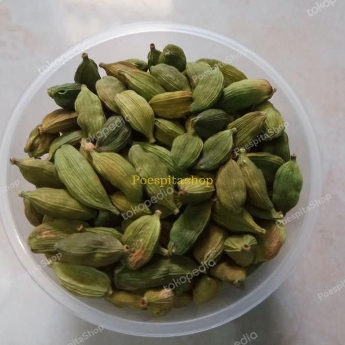 

] 10 gram kapulaga hijau/green cardamom akbar repack