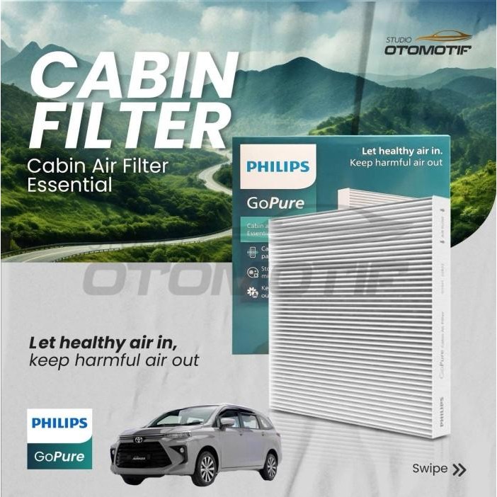 Philips Gopure Filter Ac Avanza Veloz Xenia 2022 Kabin D1101 Original Dan Terpercaya