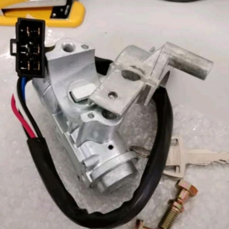 KUNCI KONTAK ASSY IGNITION STARTER SWITCH / KUNCI LACI DASHBOARD MITSUBISHI COLT L300 / KUDA DIESEL 