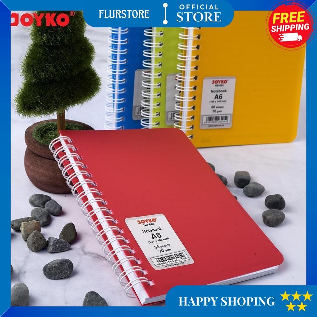 

Joyko Notebook Diary A6 60 Sheets / Buku Catatan Agenda Bergaris Nb-665 D Termurah