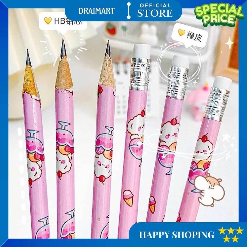 

T&Y Alat Tulis Set Isi 10Pcs Karakter Set 10 In 1 Stationery Set Lucu Karakter Kartun Lucu Pensil Penghapus Set Isi 10 Pcs Motif Lucu Set Perlengkapan Alat Tulis Sekolah Anak-Anak Tk D Termurah