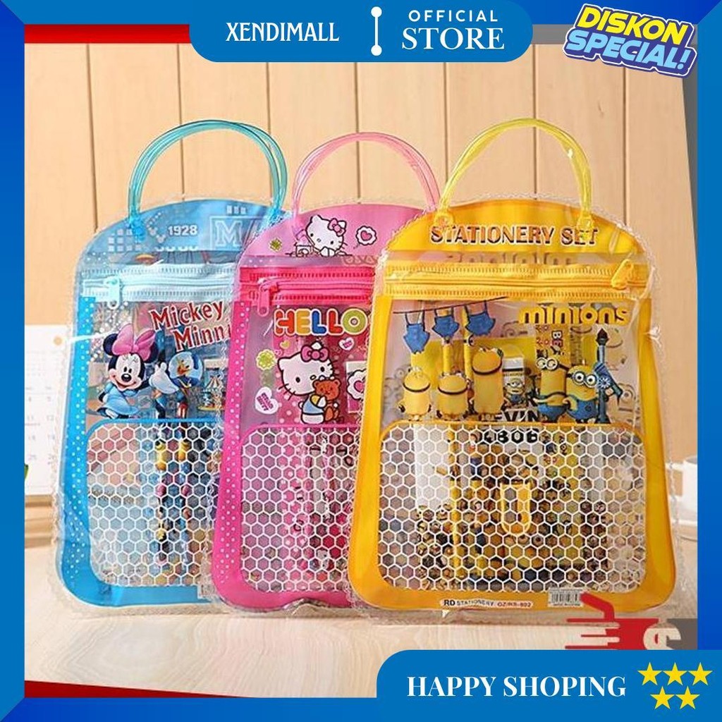 

Osm S5330 Stationary Set Free Bag / Set Alat Tulis Anak Sekolah Motif Karakter Kartun / Set Alat Tulis 6 In 1 D Terlaris