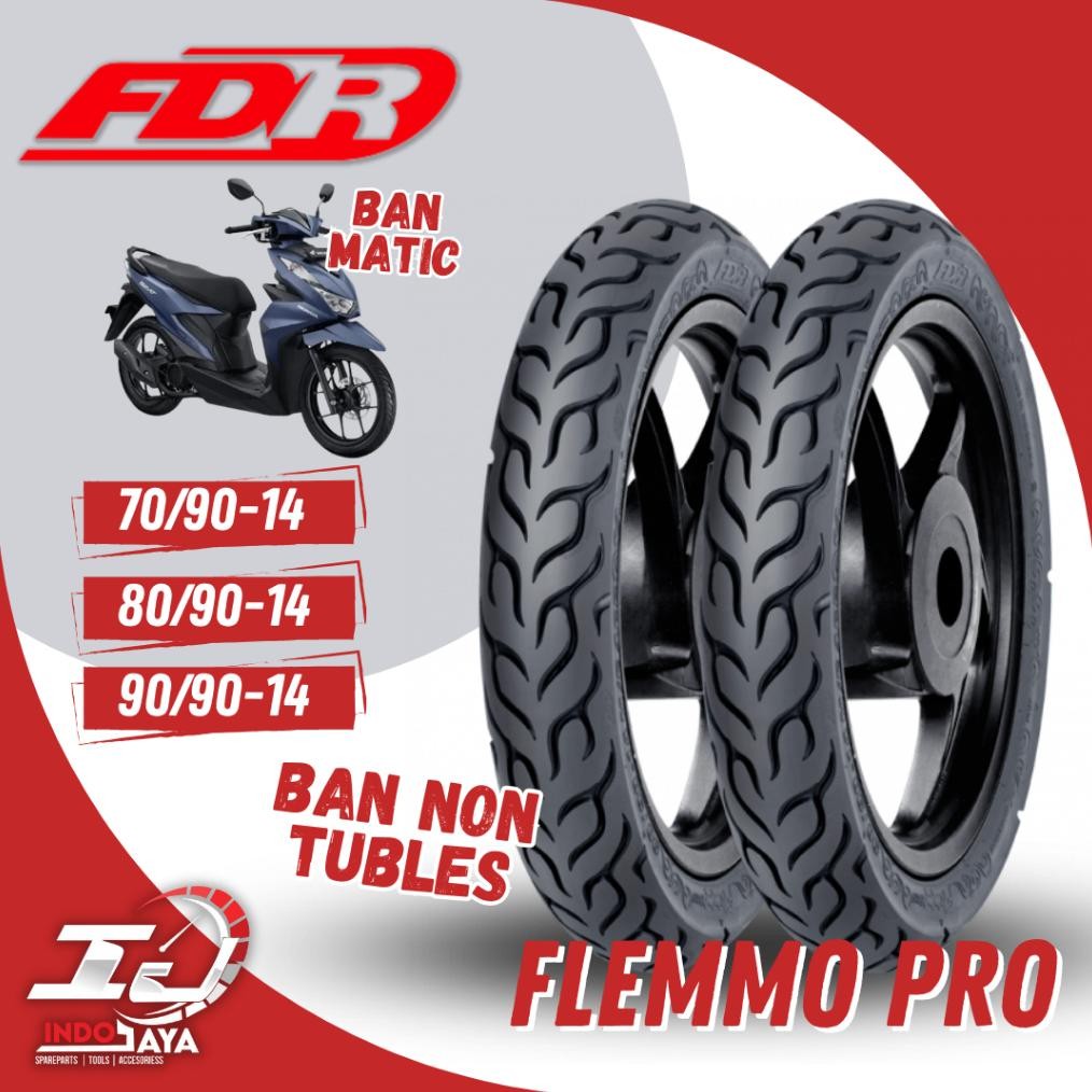 et-12 [READY COD] BAN FDR FLEMMO  ( 70/90 - 80/90 - 90/80 - 90/90 ) RING 14 / RING 17 / BAN FDR TUBE